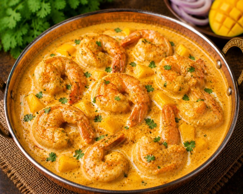 Prawns Malai Mango